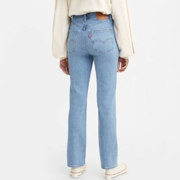 Levi’s 70s High Slim Straight Denim Blue Jeans 27 - Picture 1 of 5